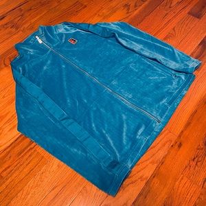 Nike Court Blue Full-Zip Tennis Warm Up Jacket